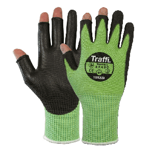 TraffiGlove Extra Dexterity Gloves Size 8 (M) X-Dura PU C